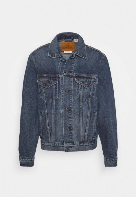 VINTAGE FIT TRUCKER UNISEX - Veste en jean